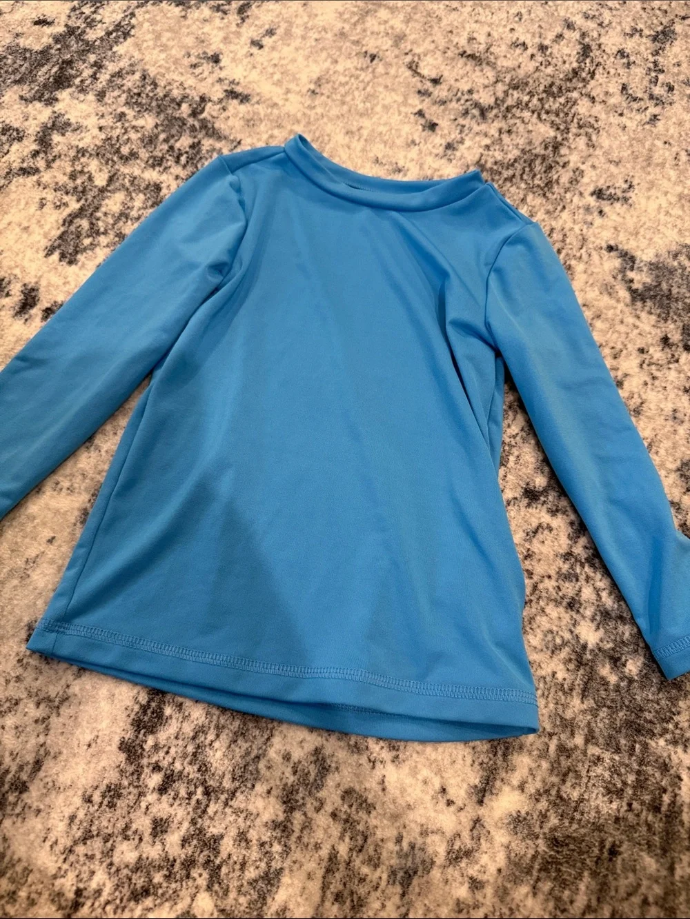 Cat & Jack Bright Blue Kids Long-Sleeve Rashguard